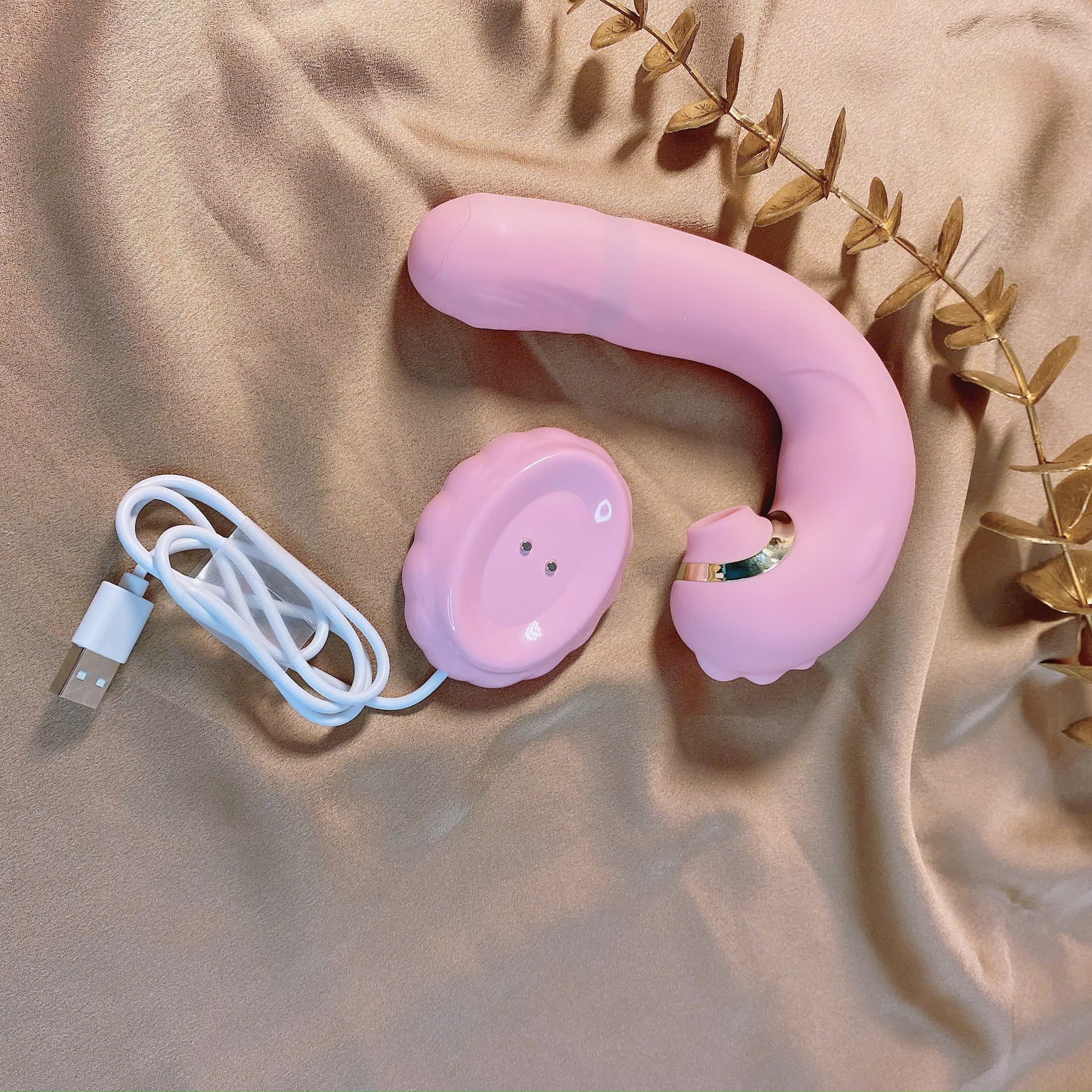 Đồ chơi nữ rung thụt hút tăng khoái cảm, kích thích mê say