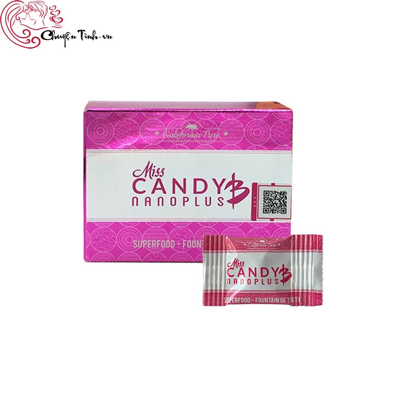 Kẹo sâm tăng sinh lý nữ Miss Candy B tăng ham muốn tự nhiên