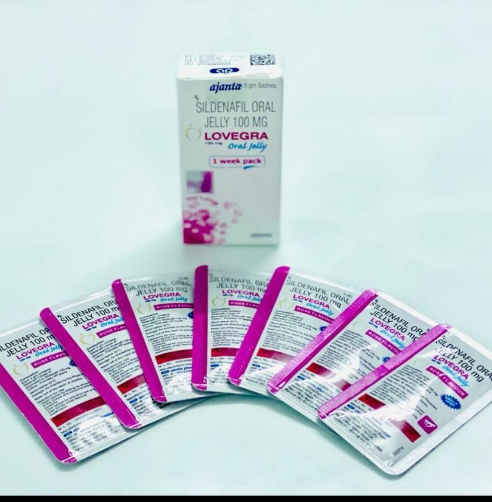 Thạch Kamagra Lovegra 7 gói tăng hưng phấn nữ cao cấp