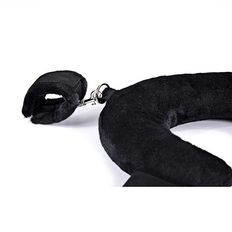 Bộ trói cổ tay chân đệm bông mềm mại tăng cảm giác