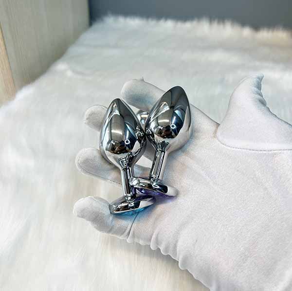 Phích cắm hậu môn inox cao cấp tăng khoái cảm đa kích cỡ BDSM