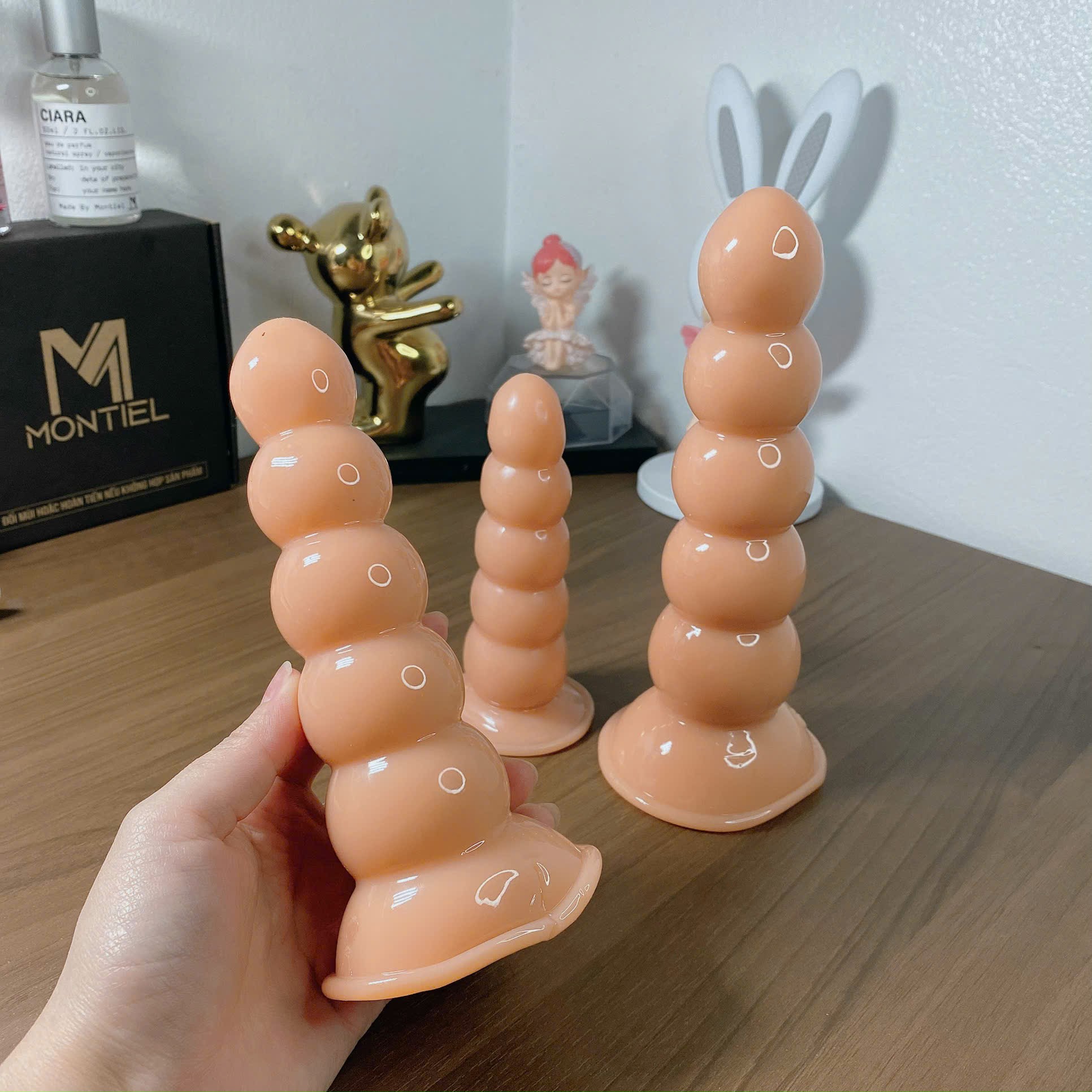 Plug hậu môn silicon nhiều màu Kích thước đa dạng Siêu mềm mại Khuyến mãi hấp dẫn