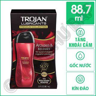 Gel bôi trơn Trojan cho nữ tăng khoái cảm, kích thích nhanh