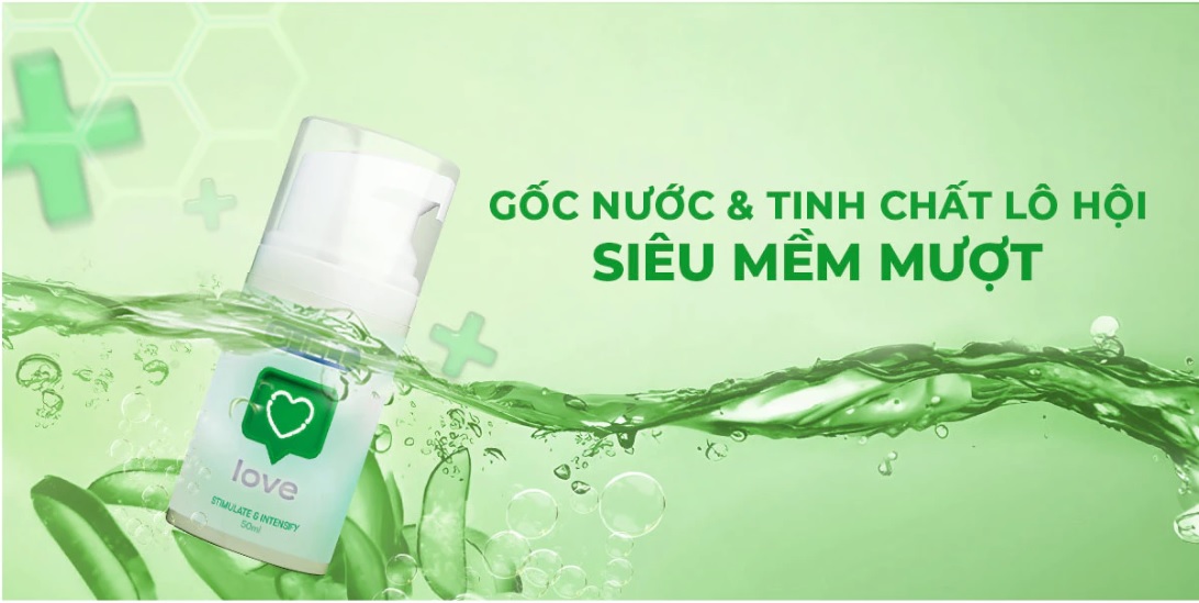 Gel lô hội Shell Love se khít tăng hưng phấn sảng khoái Gel lô hội Shell Love se khít tăng hưng phấn sảng khoái