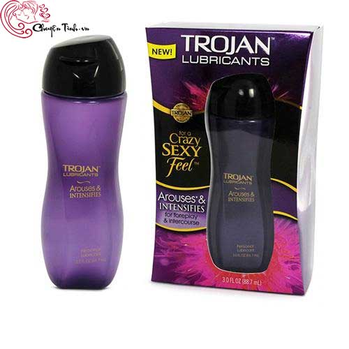 Gel Se Khít Vùng Kín Trojan Mỹ Tăng Khoái Cảm An Toàn Cho Nữ