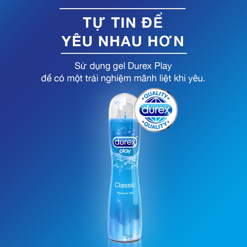  Đại lý Gel bôi trơn Durex Play Classic 50ml nhập khẩu