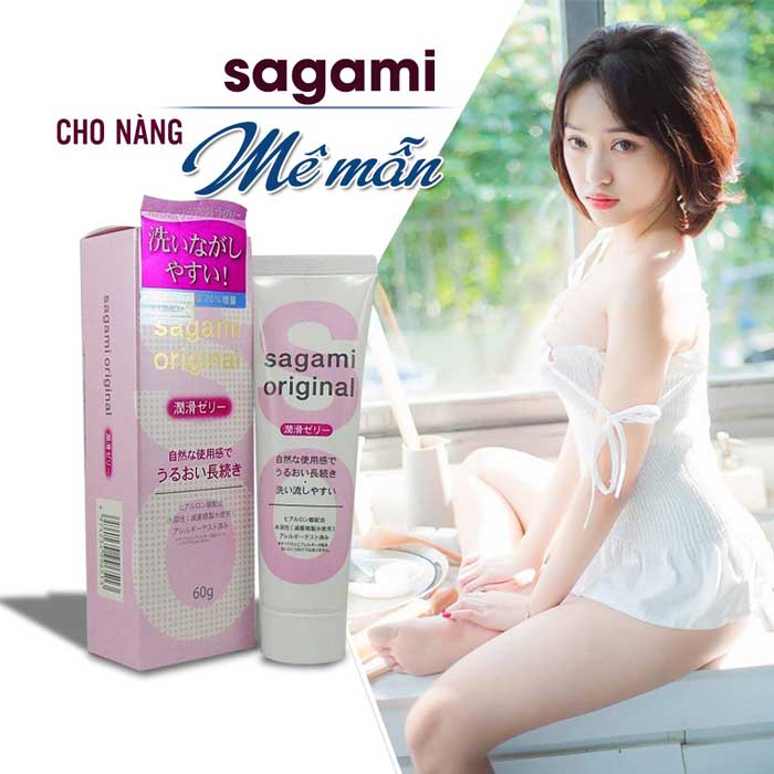 Gel Bôi Trơn Nhật Bản Sagami Original hương thơm dịu mát an toàn Gel Bôi Trơn Nhật Bản Sagami Original hương thơm dịu mát an toàn