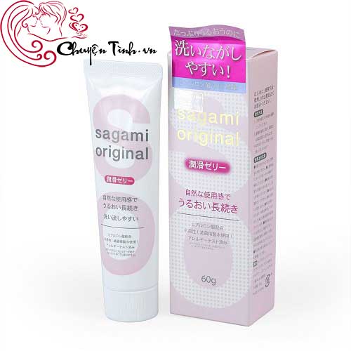 Gel bôi trơn Sagami Original Nhật Bản hồng siêu mượt bền lâu 