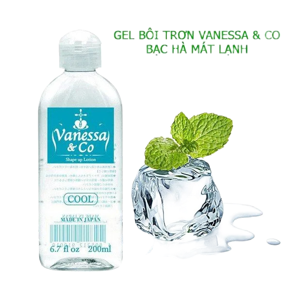  Shop bán Gel bôi trơn bạc hà mát lạnh vanessa nhật bản  cao cấp 