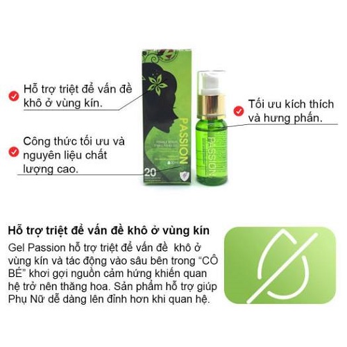 Passion Arousal Silicone Lubricant 30ml Boost