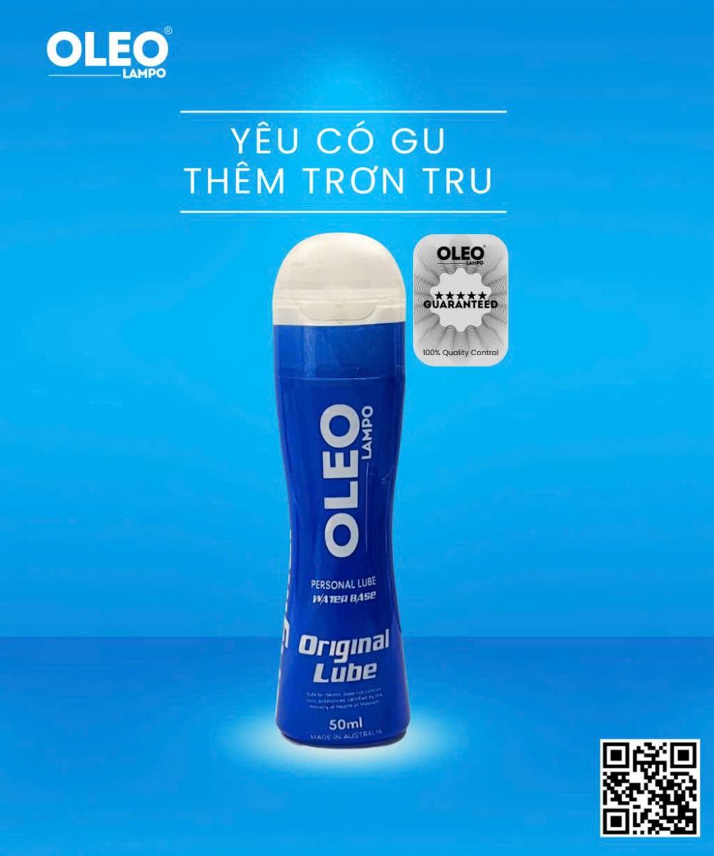 Gel bôi trơn Oleo 50ml dịu nhẹ tăng khoái cảm an toàn
