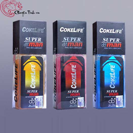 Gel bôi trơn Cokelife giảm đau rát cho gay an toàn tự nhiên 85ml 