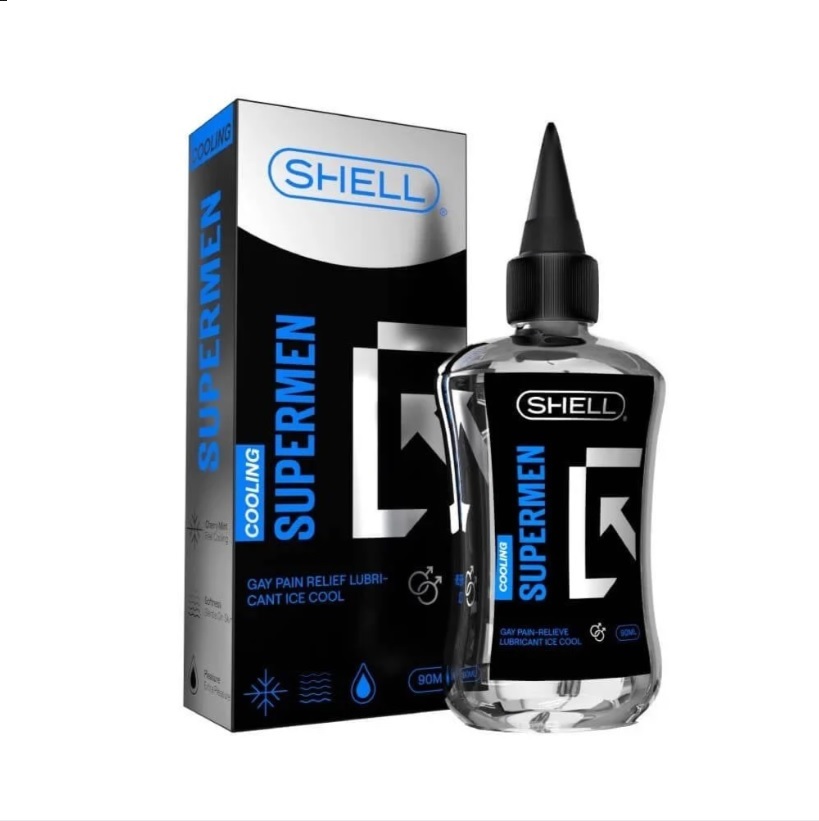 Gel bôi trơn shell Supermen mát lạnh tăng khoái cảm siêu mượt