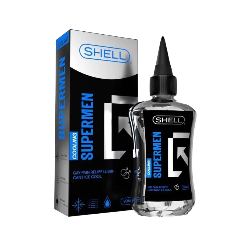 Gel bôi trơn mát lạnh Shell supermen cooling làm mềm trơn khi quan hệ 