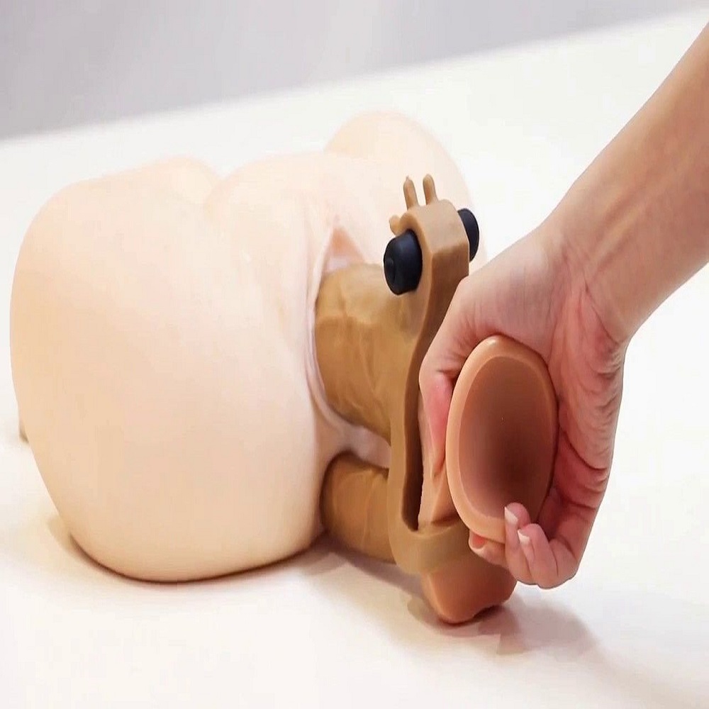 Bao Đôn Lovetoys 2 Nhánh Có Rung Silicon TPE Kích Thích 3 Điểm
