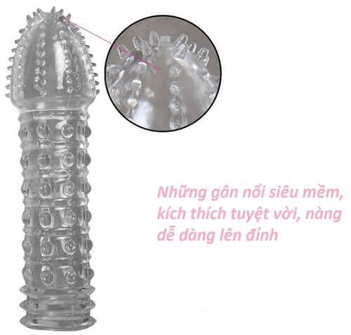 Bao cao su đôn dên có gai CoBiiy siêu mềm kích thích mạnh mẽ