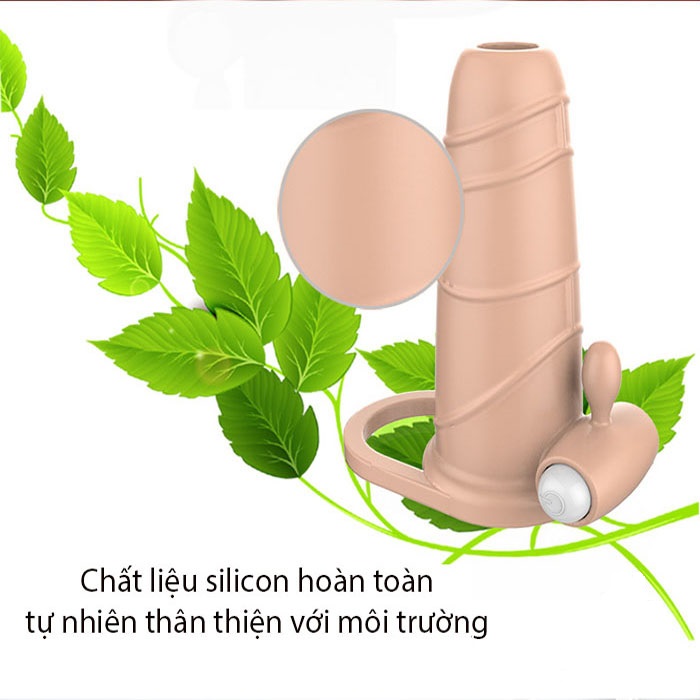 Bao đôn hở đầu rung mạnh tăng kích thước tự tin lâu dài