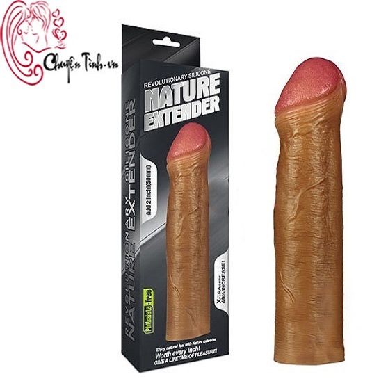 Bao đôn silicon 5cm mềm tự nhiên tăng kích thước thỏa mãn nam giới