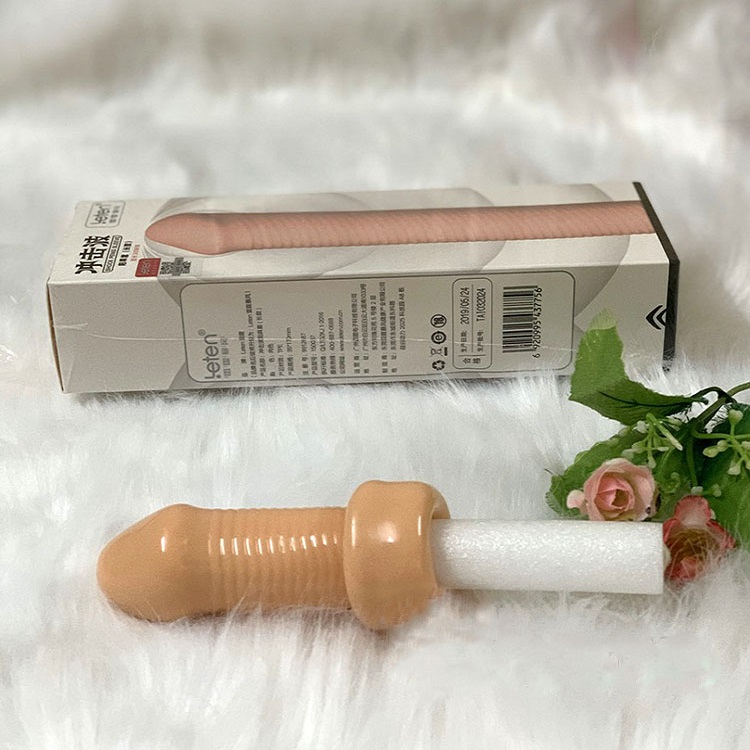 Bao Leten đôn dương vật silicon y tế dài 3cm mềm mịn như thật