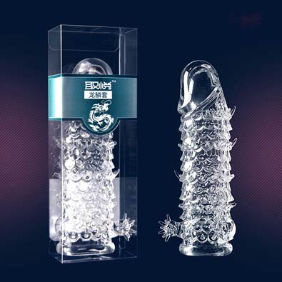 Bao cao su đôn dên vảy cá silicon y tế mềm mại tăng kích thước