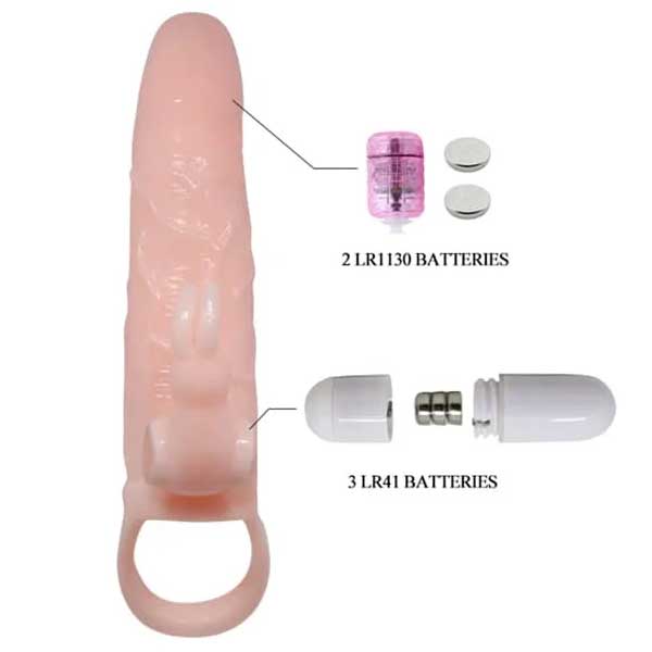 Bao đôn dên rung hai đầu Brave Man nhựa cao cấp Mỹ kích thích