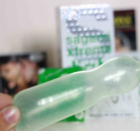 Sagami Xtreme Blue 10 Super Thin Textured Condoms