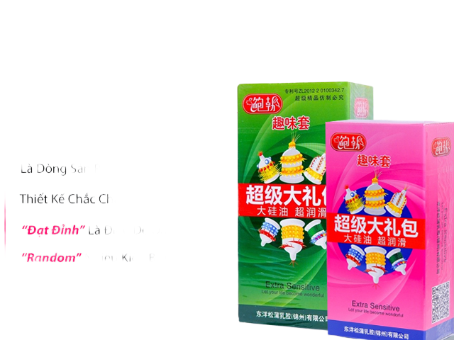 Bao cao su gai bi 6 in 1 tăng khoái cảm kích thích lần đầu 
