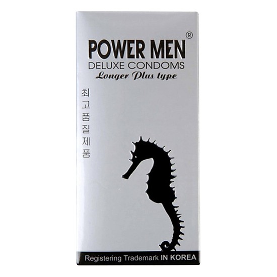 Bao Cao Su Powermen Cá Ngựa Bạc 12s Kéo Dài Thời Gian Quan Hệ 