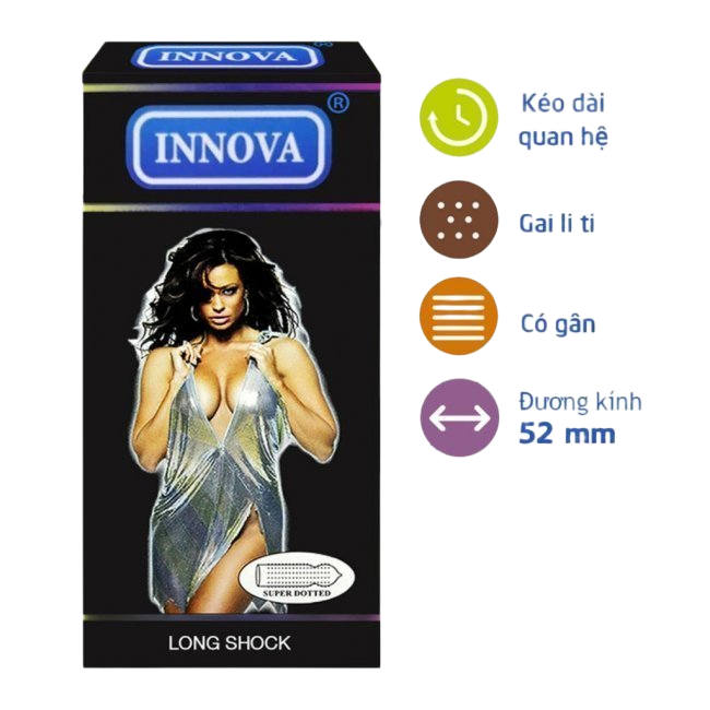  Bảng giá Bao Cao Su Innova Đen 12s  tốt nhất 