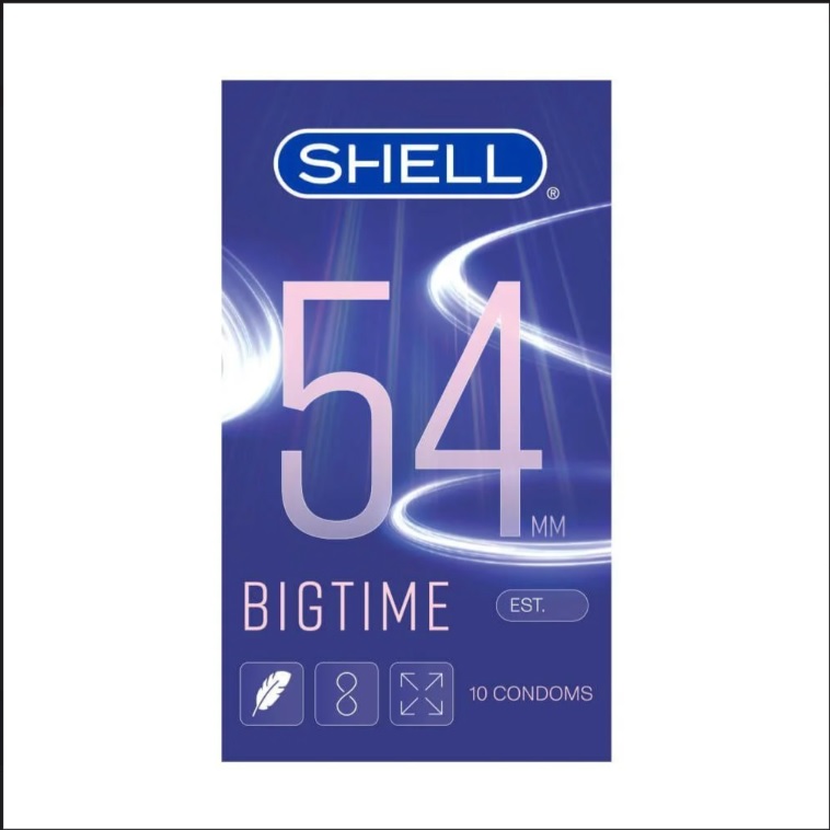 Bao cao su shell 54mm siêu mỏng mềm mịn mùi trái cây nhiệt đới 