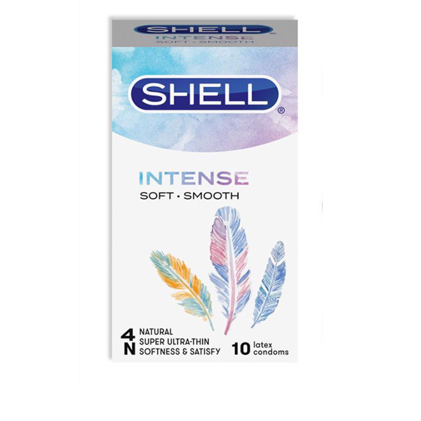 Bao cao su Hàn Quốc Shell Intense siêu mỏng chống tuột an toàn 