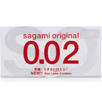 Bao cao su Sagami Original 0.02 siêu mỏng an toàn Nhật Bản 