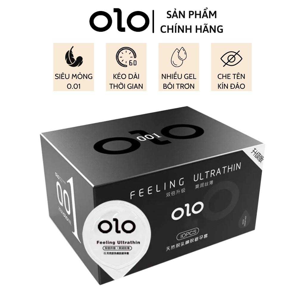 Bao cao su Olo đen siêu mỏng cao su tự nhiên bảo vệ an toàn Bao cao su Olo đen siêu mỏng cao su tự nhiên bảo vệ an toàn