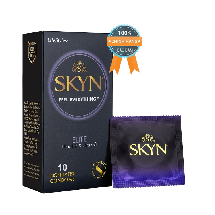  Đại lý Bao cao su Skyn Elite siêu mỏng  chính hãng 