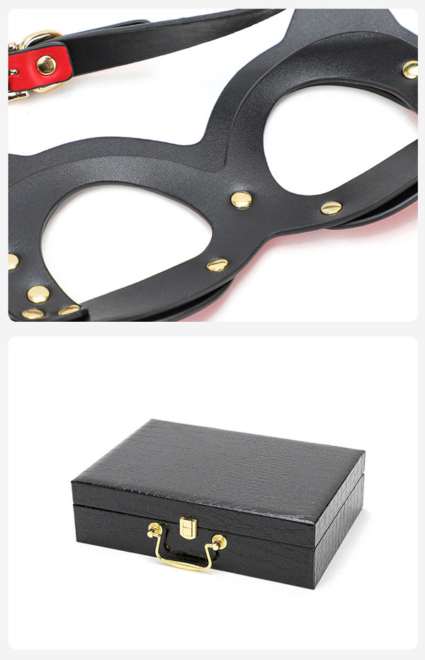 Bộ Đồ Chơi BDSM 8 Món Da Cao Cấp Kích Thích Đam Mê
