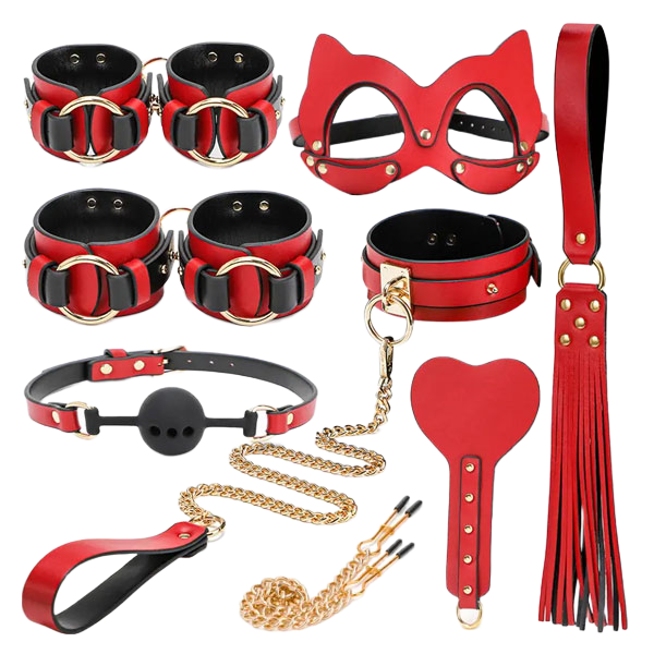  Địa chỉ bán Bộ Đồ Chơi Bạo Dâm BDSM 8 Món Cao Cấp Có Hộp Da  cao cấp 