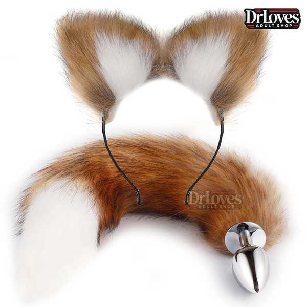Set cosplay hồ ly 2 món gợi cảm kích thích táo bạo cho cặp đôi 
