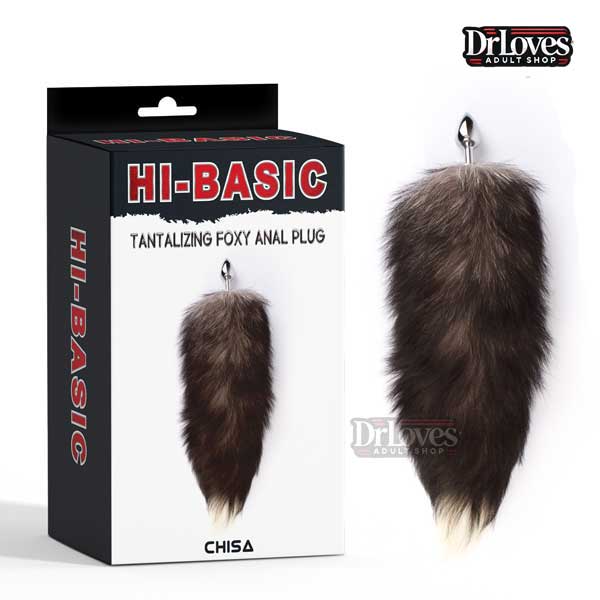 Phích hậu môn Tantalizing Foxy cáo lông mềm, kích thích mới lạ an toàn