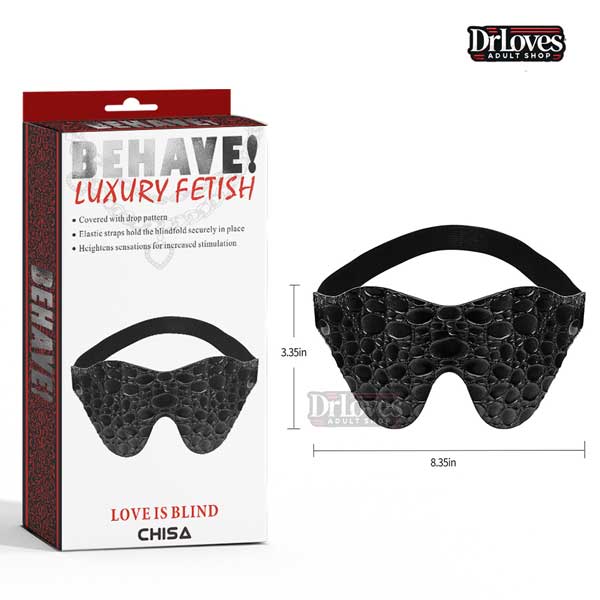 Đai Bịt Mắt Behave Da Cao Cấp Kích Thích Cảm Giác Lạ