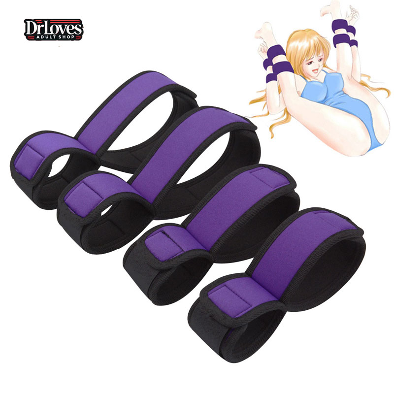 Cặp đai SM trói tay mắt cá chân tạo cảm giác mới lạ bạo dâm vui vẻ 