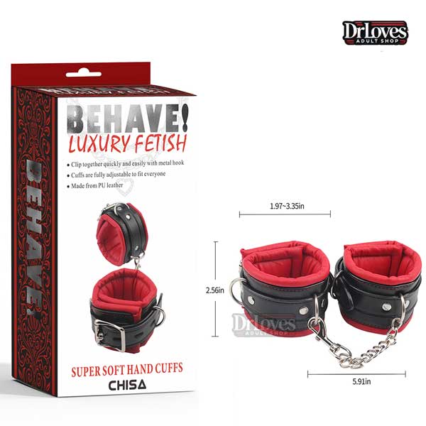 Bộ trói tay mềm mại Super Soft Hand Cuffs cao cấp kích thích