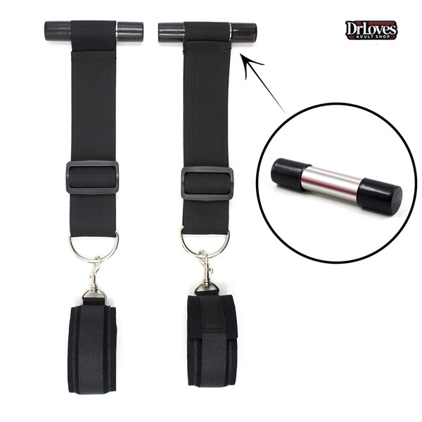 Bộ Trói BDSM Tay Chân Vào Cửa Đa Dạng Kích Thích Mạnh Mẽ