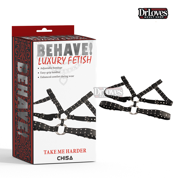 Đai Vai Cổ Behave Take Me Harder Cao Cấp Quyến Rũ Sexy
