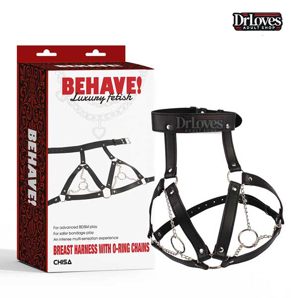 Bộ Đai Kẹp Ngực Behave Luxury Gợi Cảm Quyến Rũ, Quyền Lực