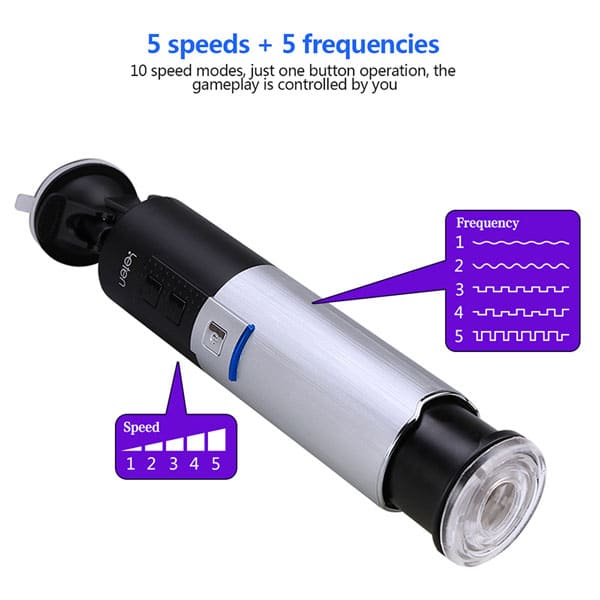 Âm đạo Giả Gắn Tường Leten X9 Tự động Tự đa Chế độ