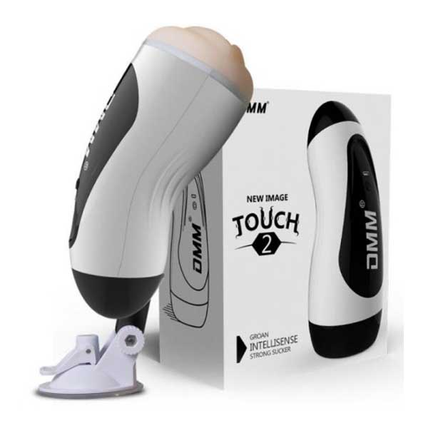 Âm đạo giả DMM Touch 2 Nhật 10 chế độ rung êm ái chống nước 