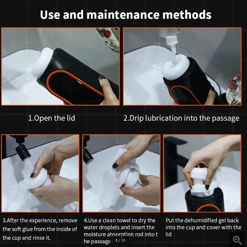 Máy thủ dâm Deep Throat tự động cao cấp thụt bú cực đã