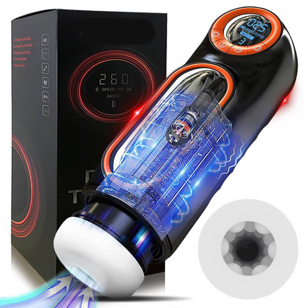 Máy Thủ Dâm Deep Throat Mỹ thụt bú mút tự động gắn tường tiện lợi 