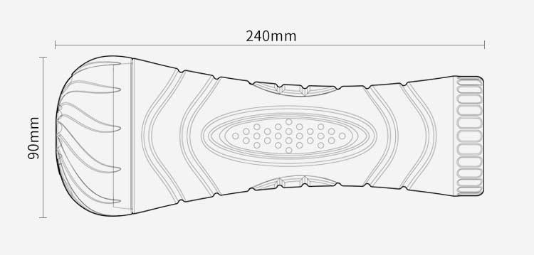 Âm Đạo Giả Fleslight Rung Đa Chế Độ Silicon Mềm Mại Nguy Trang