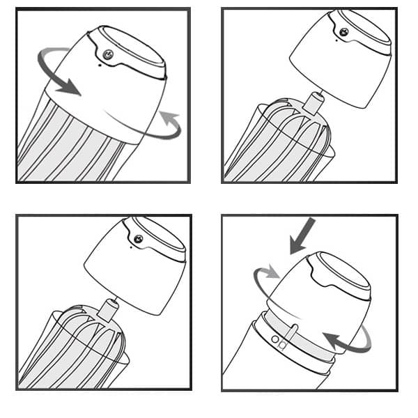 Cốc Âm Đạo Galaku Touch Rung Đa Tần Số Sạc Pin Siêu Mạnh